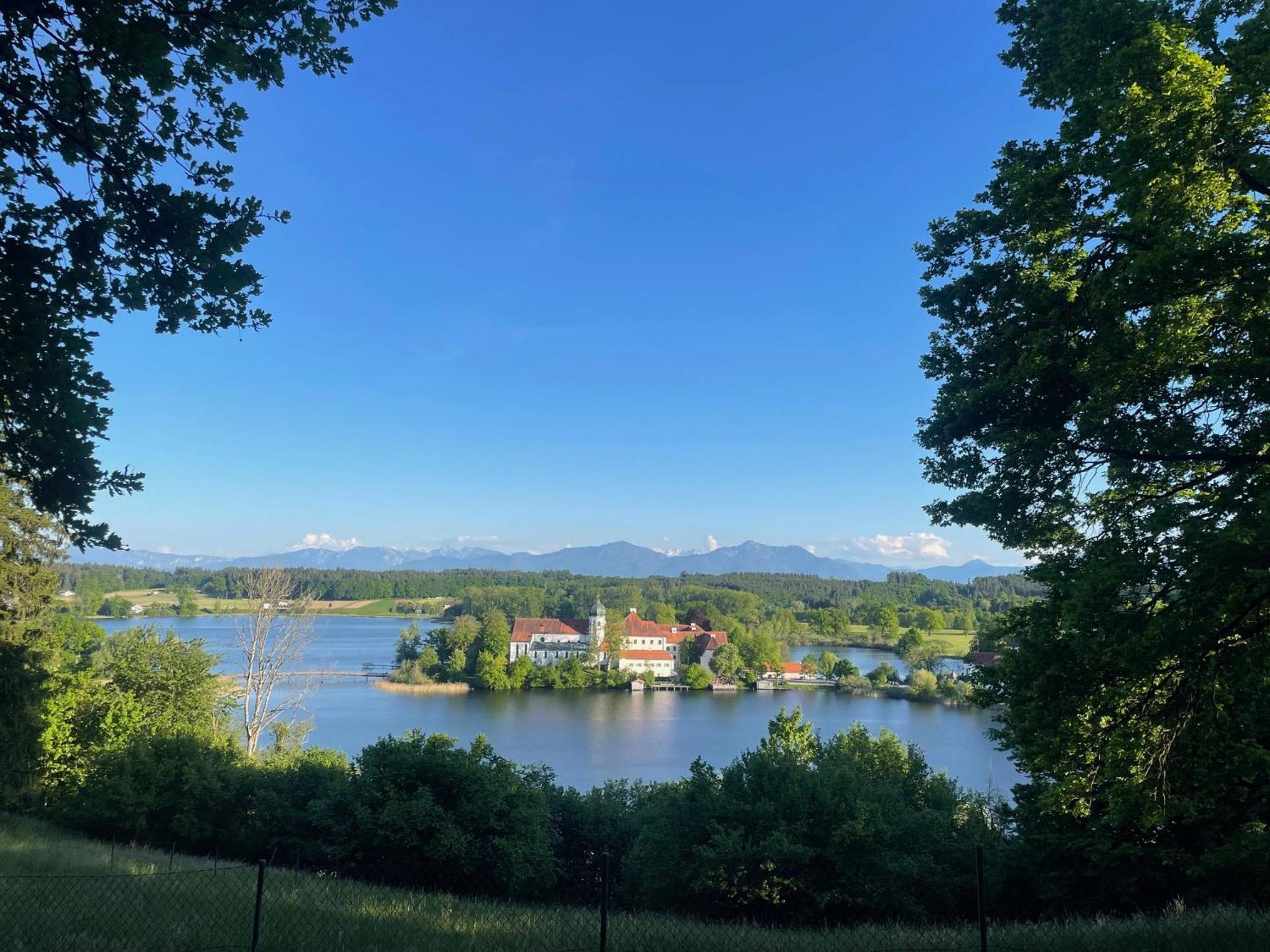 Seeblick Chiemgau, Haus Am Weinberg, 83370 Seeon Oberbayern Seeon-Seebruck Exterior foto